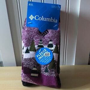 Columbia Fleece Lined Cozy Socks